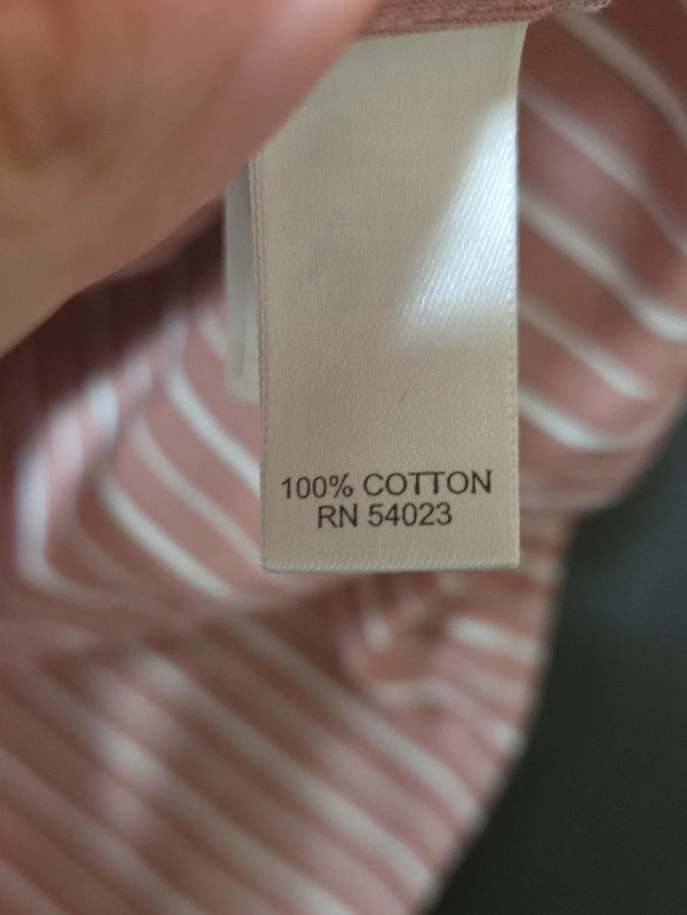 Banana Republic Mad Men Mens Shirt Medium Pink White Striped Dress Button Down